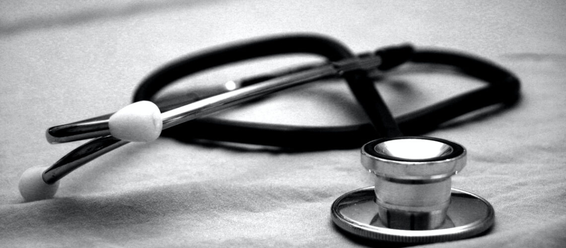 black stethoscope